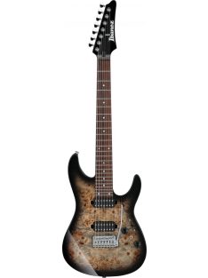   IBANEZ AZ Premium E-Guitar 7 String - Charcoal Black Burst + Bag