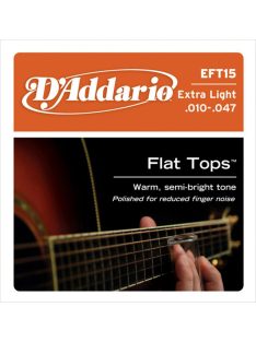   D'addario Flat Tops phosphore bronze 010-047 extra light