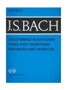 Johann Sebastian Bach:  Háromszólamú invenciók