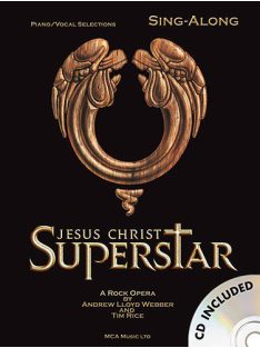   Andrew Lloyd Webber: Jesus Christ Superstar-piano-vocal-guitar - CD melléklettel