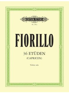 Federigo Fiorillo:  36 Etüden (Capricen)