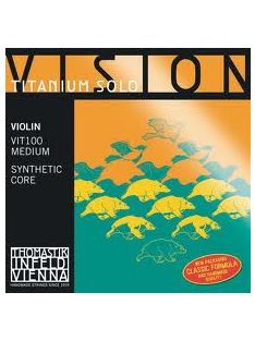 Thomastik Vision Titanium Solo hegedű húrkészlet-medium